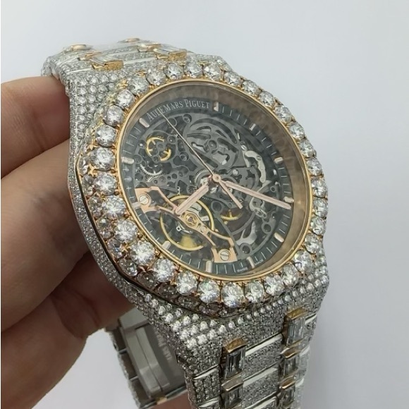 Audemars Piguet Diamond-Studded Skeleton Watch - Picture 7 of 12